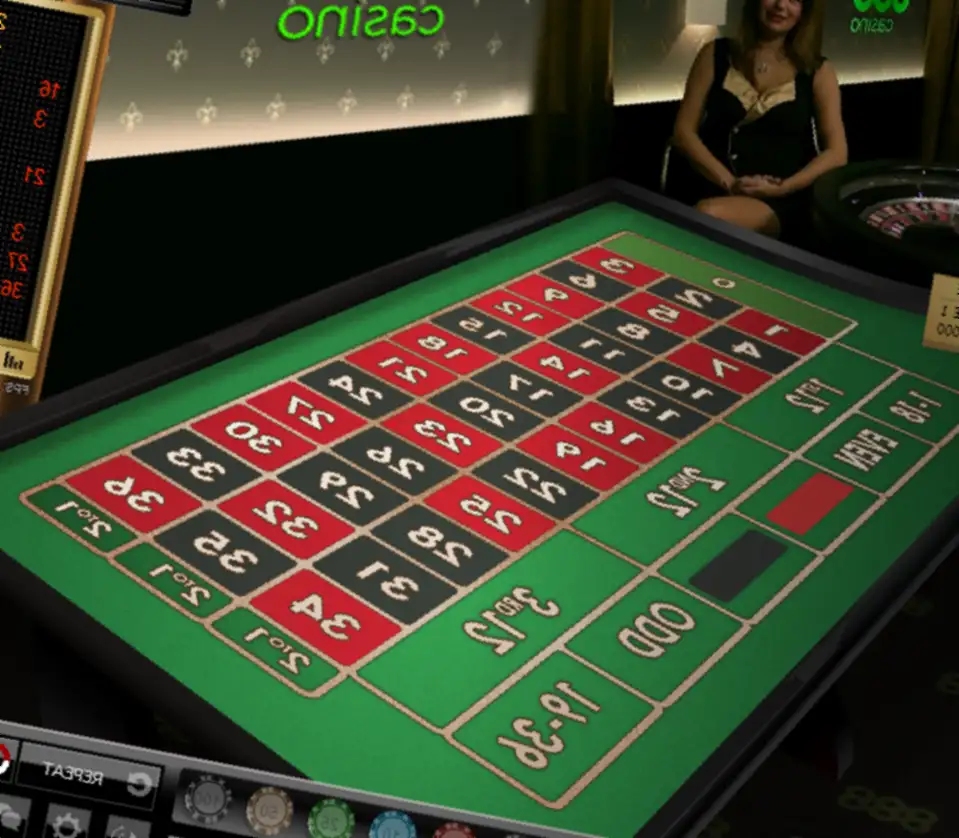 Online casino live roulette wheel